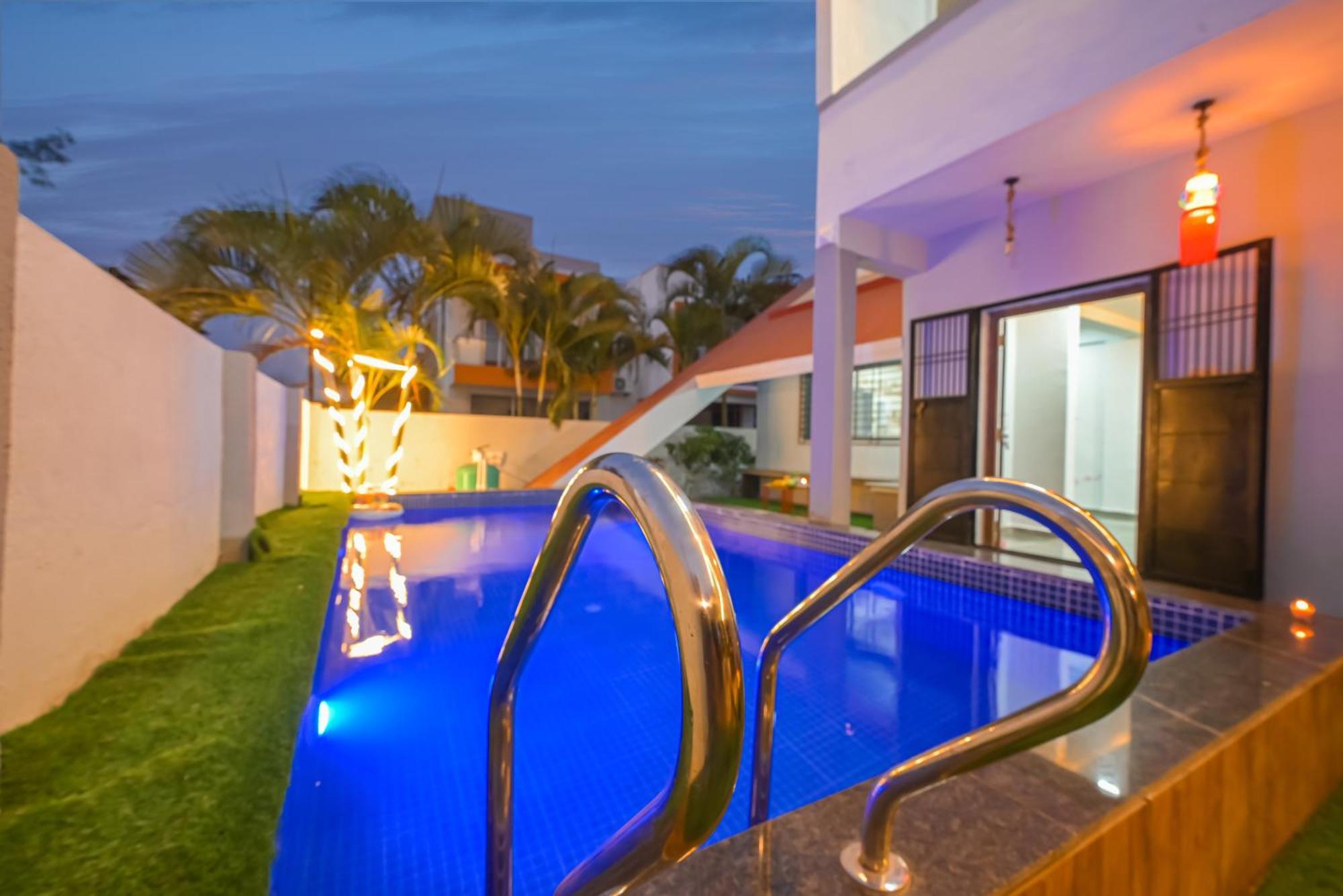 Ll Empyrean Stay II Luxury Ll Celestial Unicorn Villa Ll 3Bhk Ll Ac Ll Private Big Pool Ll Lonavala Buitenkant foto