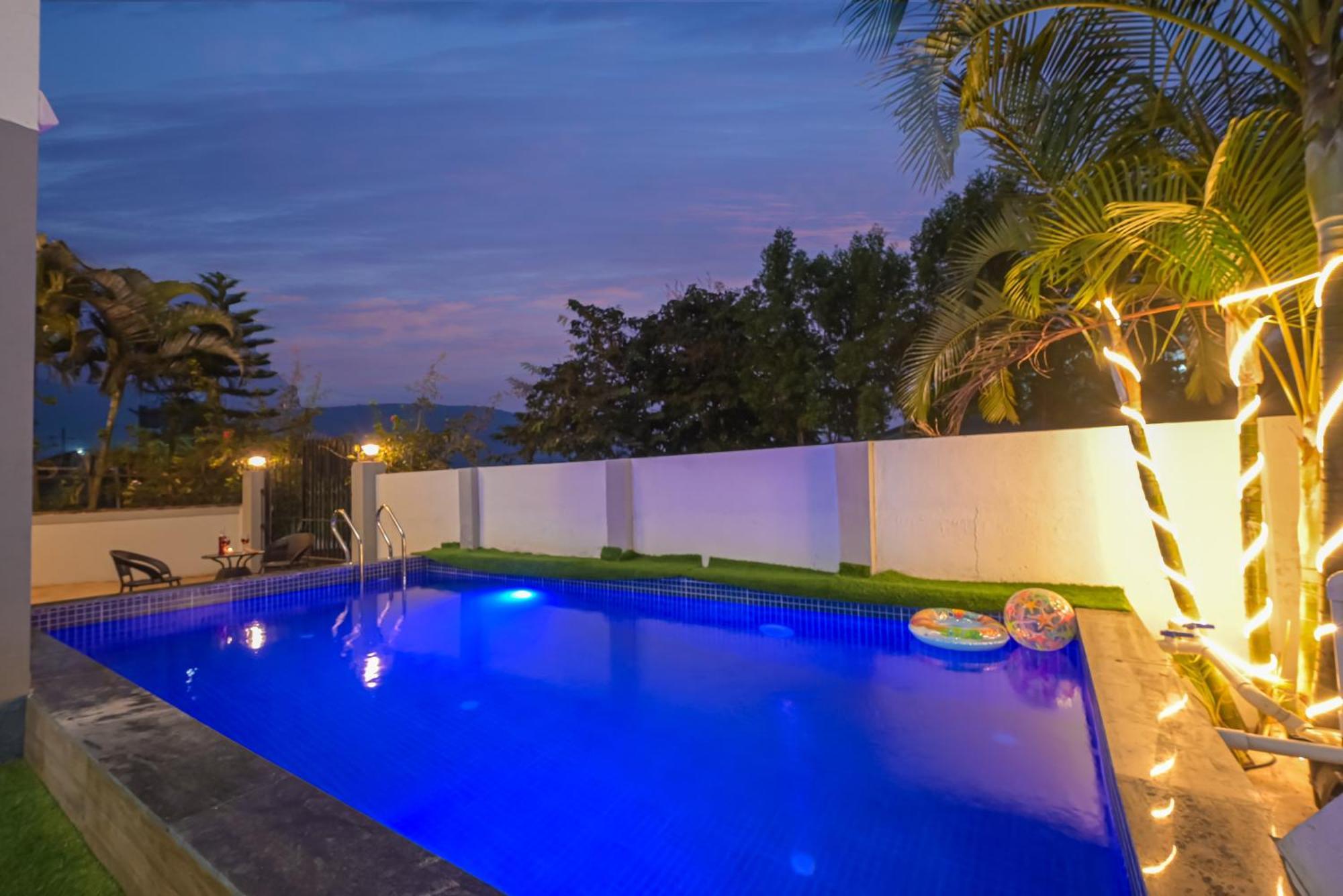 Ll Empyrean Stay II Luxury Ll Celestial Unicorn Villa Ll 3Bhk Ll Ac Ll Private Big Pool Ll Lonavala Buitenkant foto