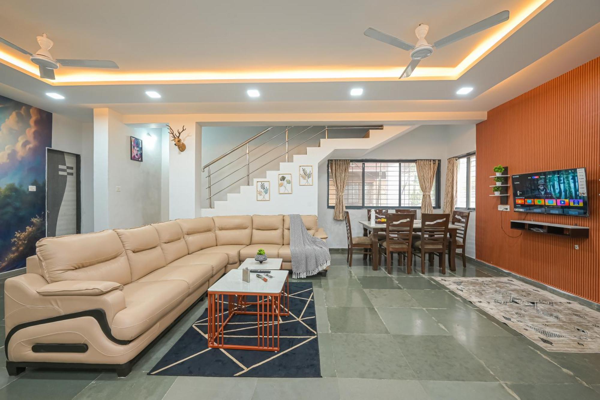 Ll Empyrean Stay II Luxury Ll Celestial Unicorn Villa Ll 3Bhk Ll Ac Ll Private Big Pool Ll Lonavala Buitenkant foto